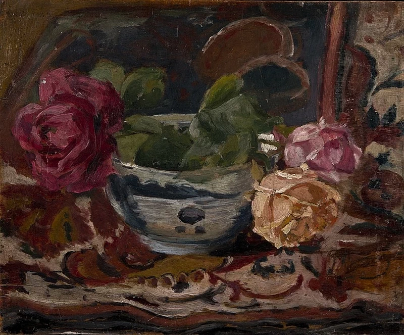 Studio sul bouquet di rose